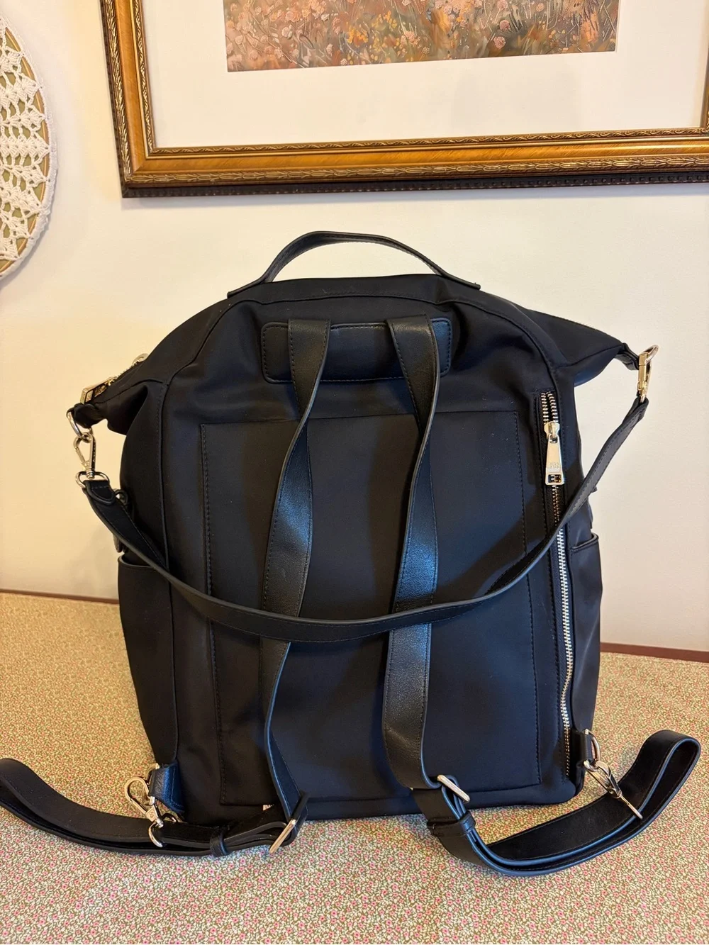 Mina Baie Stevie Diaper Bag Black